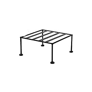 Shiok Décor Strong Stylish Four legs Design Metal Square Shape stands ...