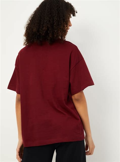 Buy Women Printed Boxy Fit Sports T-shirt Online at just Rs. 499.0 ...