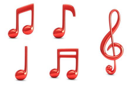 Red Music Notes 的图像结果
