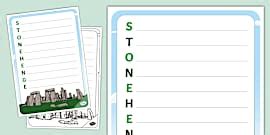 Stonehenge Pixel Art Template