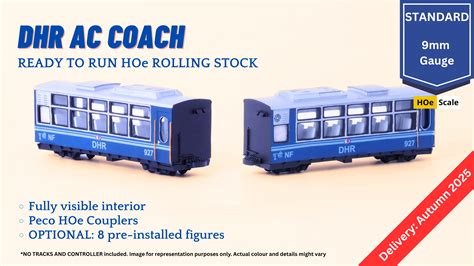 PRE-ORDER: DHR HOe AC Coach, Ready to Run – Precision Model Works