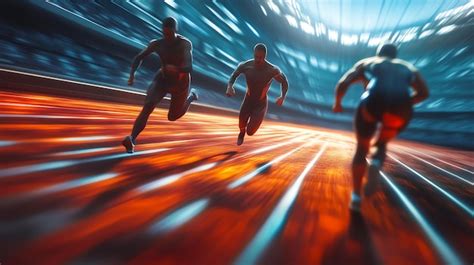 Runner Sprinting 的图像结果