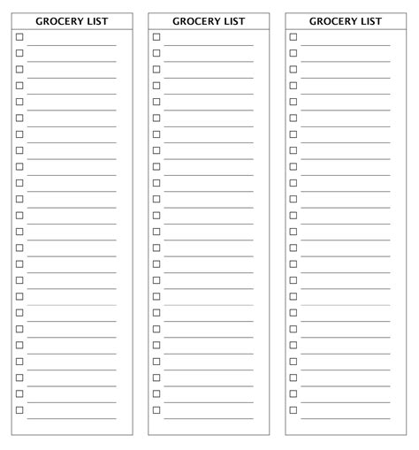 10 Hilarious Free Printable Grocery List For Kids