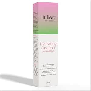 Linfiora Professional Hydrating Cleanser with Hibiscus flower extract ...