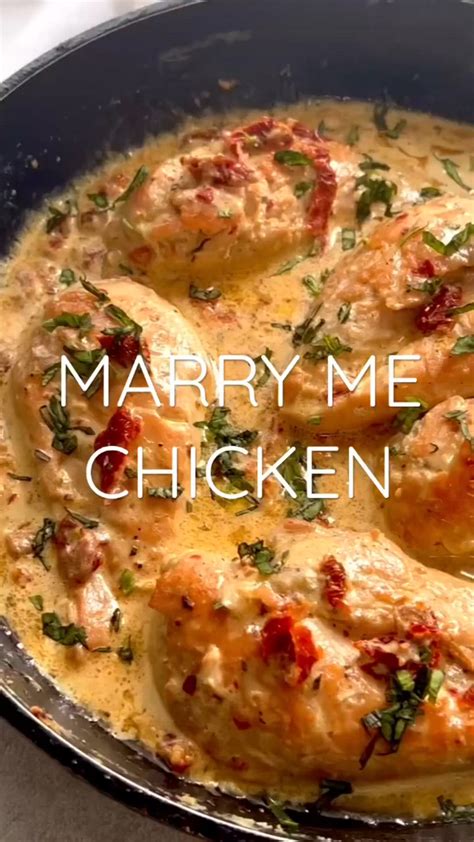 Easy Marry Me Chicken (30-Minute Recipe!) | Recipe | Chicken thigh ...