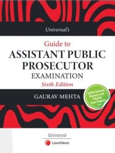 Universal’s Guide to Assistant Public Prosecutor Examination By Gaurav ...