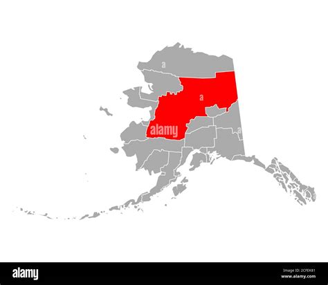 Map Of Alaska Interior