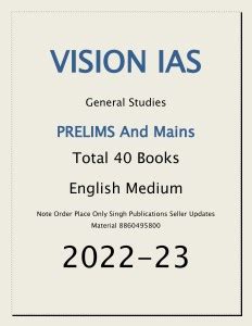 Vision Ias General Studies Prelims & Main Notes: Buy Vision Ias General ...
