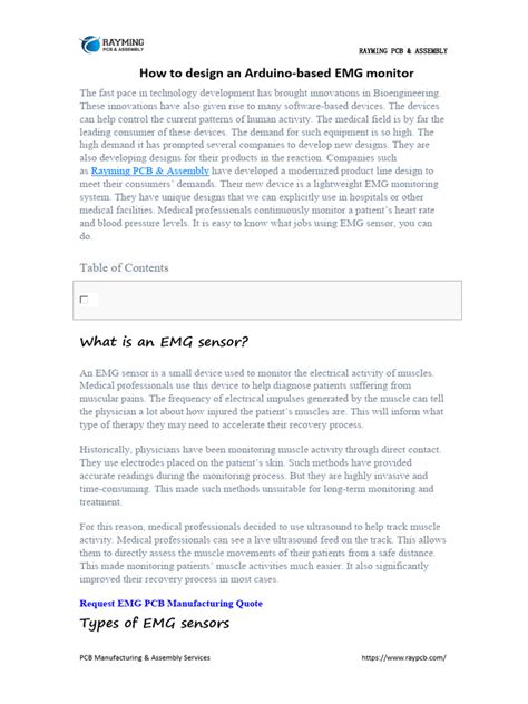 Image result for EMG Arduino
