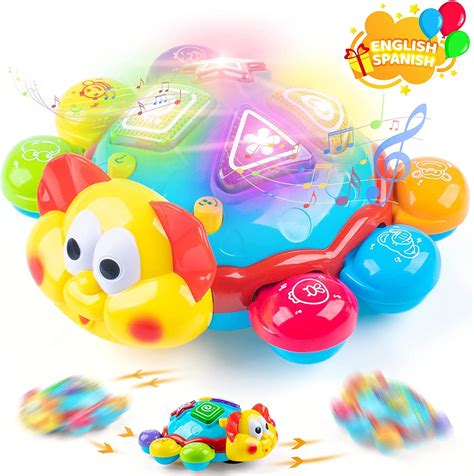Vanmor Baby Toys 6 to 12 Months Einstein Musical Toy, Infant Crawling ...