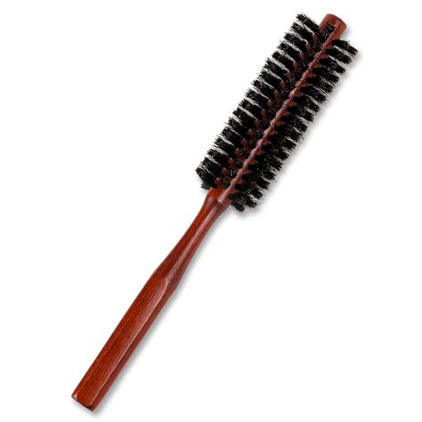 Amazon.com : Natural Boar Bristle Round Brush,Small Round Brush ...