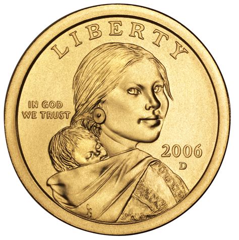 MintProducts > U.S. Modern Dollars (1971-2023) > 2006 Sacagawea Golden ...
