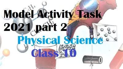 Model Activity Task Class 10 Part 6 Physics Scientist 的图像结果