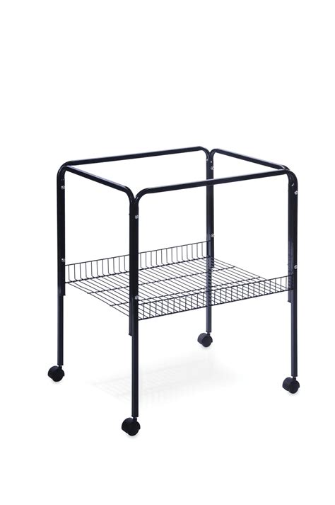 Prevue Pet Products Rolling Stand with Shelf, Black Small : Amazon.in ...