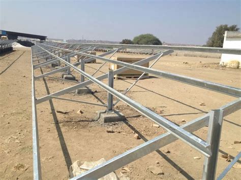 Solar Power Plant - Solar Panel Mounting Structure Manufacturer from Pune