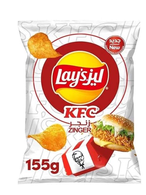 Lays Imported KFC Zinger Potato Chips 155g : Amazon.in: Grocery ...