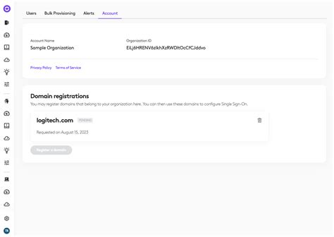 Sync Self Service SSO – Logitech B2B Support