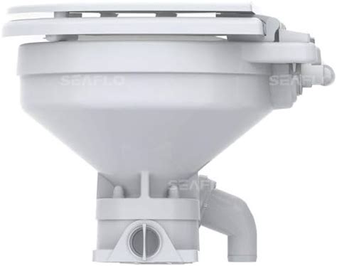 Buy SEAFLO Manually Operated Marine Toilet Boating Head Online at ...