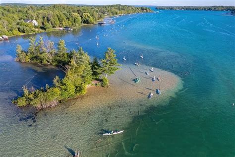 This Crystal-Clear Lake In Michigan, Elk Lake, Might Just Be The State ...