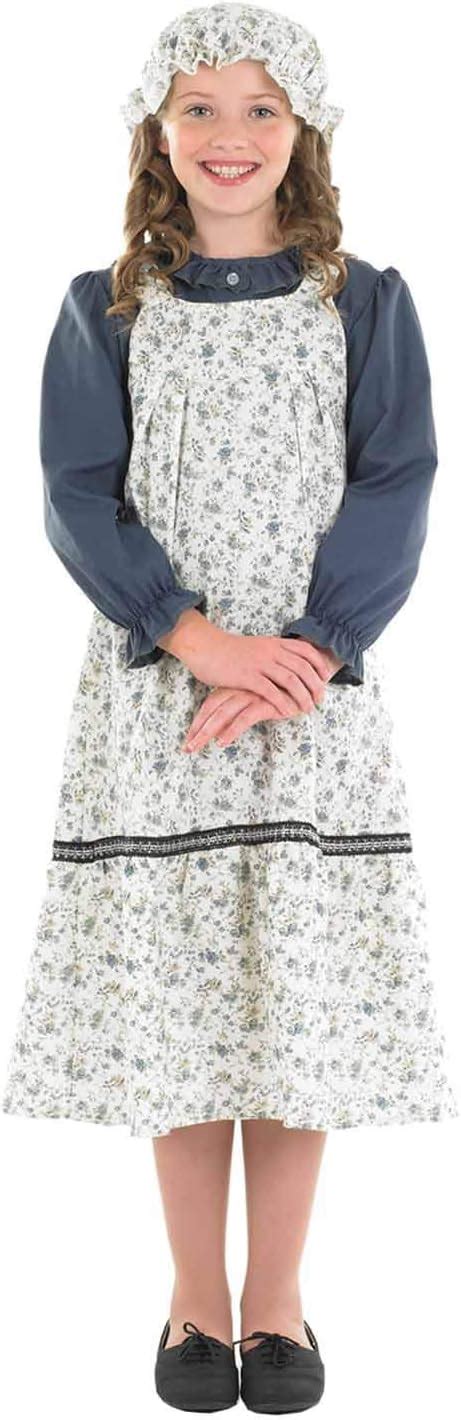 fun shack Pioneer Dress for Girls, Colonial Costume, India | Ubuy