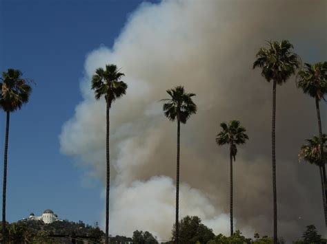 Griffith Park fire, May 2007 [OC] : r/LosAngeles