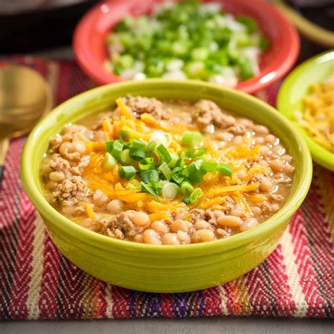 Instant Pot White Turkey Chili Recipe (With Dried White Beans ...