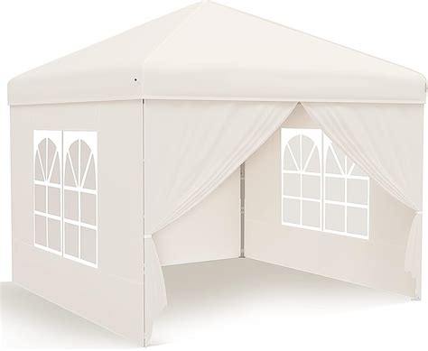 Gazebo, Ej.Victor Pop Up Gazebo 2.5 x2.5 with 4 Sides and Windows Sun ...