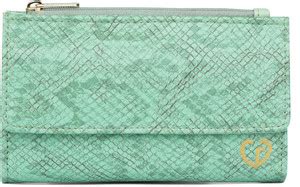 Caprese Women Casual Green Artificial Leather Wallet Mint - Price in ...