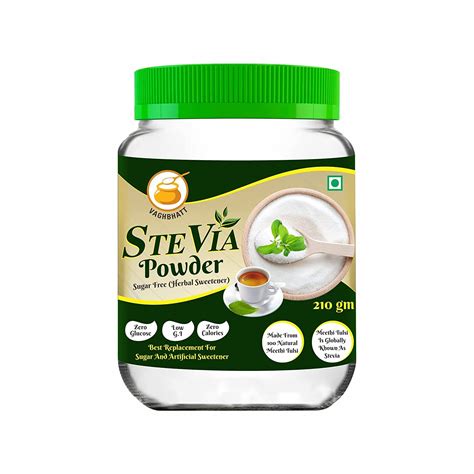 Vaghbhatt 100% Pure Natural Stevia Leaf Extract Powder in Sweeteners ...