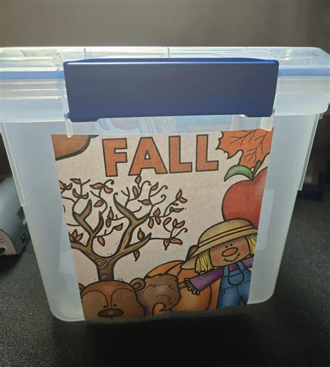 Image result for Fall Decor Storage Labels