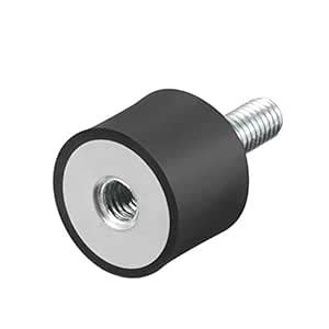 uxcell M6 Male Female Rubber Mounts, Shock Absorber, for Motor ...