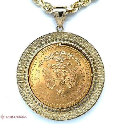 22K Centenario Gold Coin - JoyeriaPrincesa