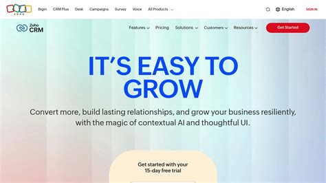 Image result for Zoho User Interface