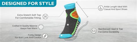 Buy Supersox Regular Length Sports Socks for Kids,Made with Breathable ...