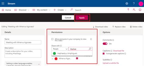 Image result for Microsoft Stream Admin Settings