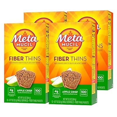 Metamucil Apple Crisp Flavored Fiber Thins Dietary India | Ubuy