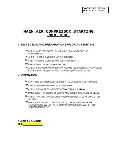 Image result for Compressor Starting Guide