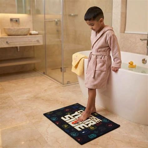 Anti-Slip Kids Bath Mat – 37x57CM | Athom Living
