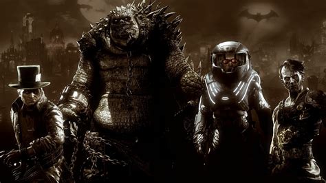 Batman: Arkham Knight HD Wallpaper - Iconic Villains Unleashed