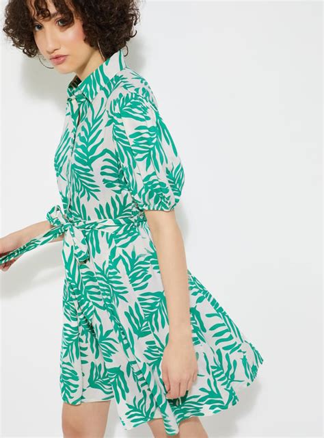 Buy URB_N Women Printed Shirt Dress Online at just Rs. 899.0 ...