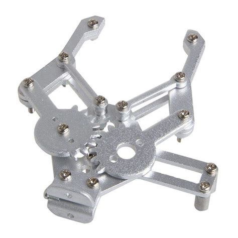 Super Debug Parallel Jaw Robotic Aluminium Gripper for Robotics Project ...
