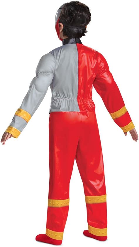 Disguise Buy Red Ranger Muscle Costume for Kids Online India | Ubuy