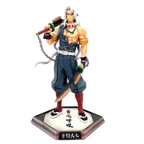 Buy KENMA Demon Slayer Hashira Tengen Uzui Action Figure 29 Cms PVC ...