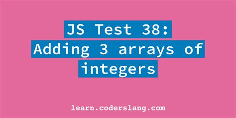 Image result for How to Add Two Arrays Injs