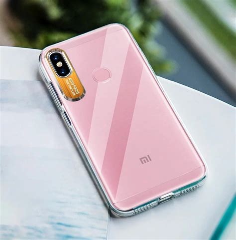 Vaku ® Xiaomi Redmi Note 5 Pro Metal Camera Ultra-Clear Transparent ...
