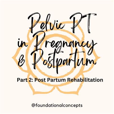 Pelvic Floor Physical Therapy Part 2: Post-Partum Rehab - Foundational ...