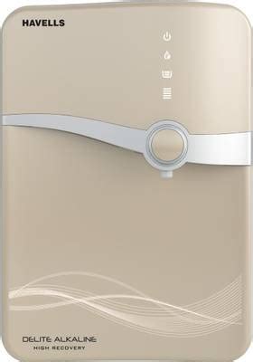 HAVELLS DELITE ALKALINE HIGH RECOVERY 6.8 L RO + UV + Alkaline Water ...