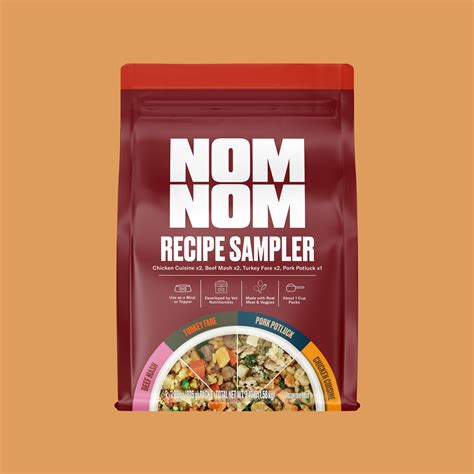 Nom Nom’s Fresh Packaging Design that Elevates Dog Food Branding for ...