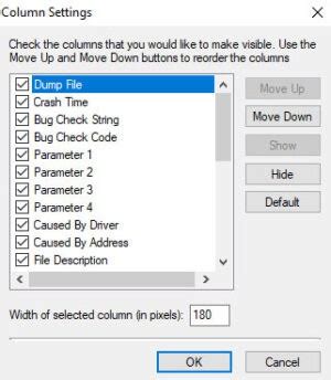 Image result for Blue Screen View Windows 10