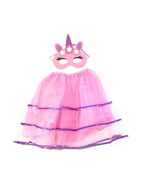 Set Faldita y Antifaz Unicornio Led Cotillón y Disfraces Halloween ...
